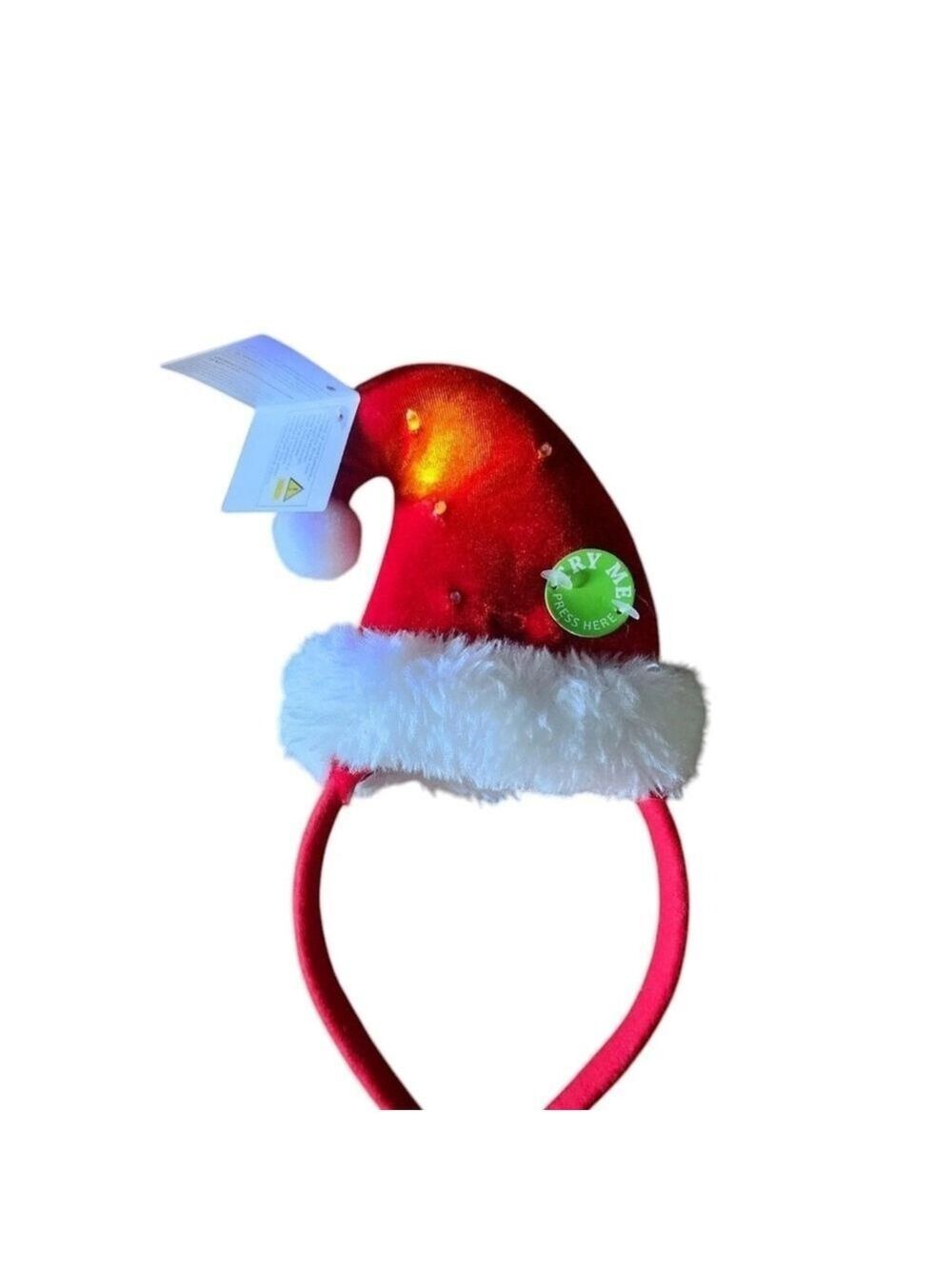 Be Jolly Light Up Headband Christmas
